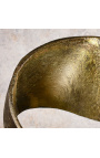 Sculpture de ruban de Möbius doré - Taille L