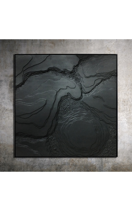 Hoofdstukken van het Contemporary Square Painting Stratigraphies de Noirs - Opus 2