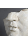 Velká škála "Fragment hlavy Apolla" o podpoře z černého kovu