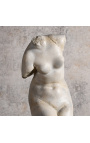 Scultura "Venere" taglia M su supporto in metallo nero