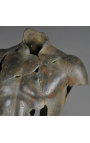Stor skulptur "Fragment av Hermes" på svart metall stöd
