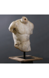 Duża skulptura Torso z Discophore wsparcie black metal