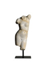 Sculpture "Venus" taille L sur support métallique noir