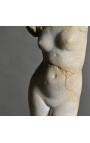 Skulptuurin "Venus" l:n koko musta metalli