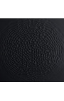 Σύγχρονος τετράγωνος πίνακας "Vortex Black"
