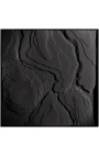 Moderne quadratische MalereiStratigraphien de Noirs - Opa 2