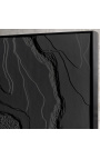 Hoofdstukken van het Contemporary Square Painting Stratigraphies de Noirs - Opus 2