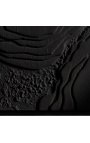 Moderne quadratische MalereiStratigraphien de Noirs - Opa 2