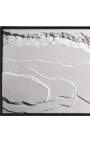 Tableau contemporain Stratigraphies de Blancs - Opus 4