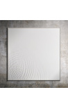 Moderne kvadrat maling Rivage - Hvit