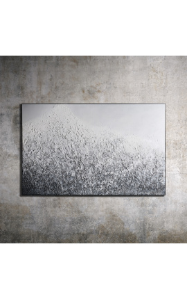 Tableau contemporain rectangulaire "Vague à l'Ame - Grand Opus"