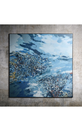 Kaasaegne ruutakriline maalimine "Antsüklon"