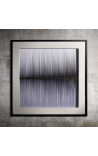 Tableau contemporain rectangulaire en toile avec violon Sonate à Christo