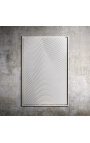 Σύγχρονος ορθογώνιος πίνακας "Optical white"