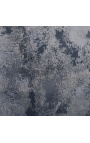 Pintura acrílica quadrada contemporània "Com un somni en B i B"