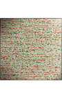 Moderne firkantet maleri "Konversation en Dotted - Lille Format"