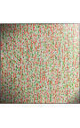 Pintura cuadrada contemporánea "Conversation en Dotted - Large Format"