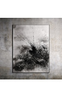 Pintura contemporânea quadrada "Hiroshima meu amor - Capítulo 2"