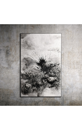 Sodobna pravokotna slika "Hirošima, moja ljubezen"