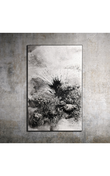 Suvremena kvadratna slika "Hiroshima moja ljubavi - poglavlje 2"