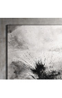 Pintura quadrada contemporânea "Hiroshima meu amor - Capítulo 2 Grand Opus"