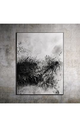 Moderni neliön maalaus "Hiroshima rakkauteni - Luvun 1"