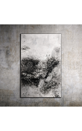 Tableau contemporain rectangulaire "Hiroshima mon Amour - Chapitre 1 Grand Opus"