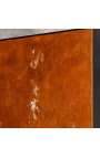 Moderni neliön maalaus "Tulipalo Jaipurissa" akryylinen maalaus