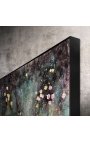 Quadre rectangular contemporània "Homenatge a Monet - Opus groc - Format petit"
