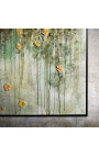 Pintura contemporània molt gran "Homenatge a Monet - Opus groc - Gran Format"