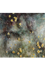 Pintura contemporánea muy grande "Hommage à Monet - Opus jaune - Large Format"