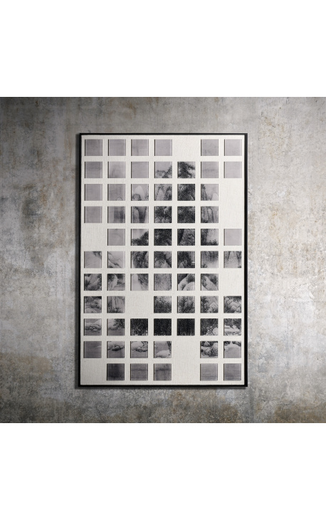 Современная прямоугольная картина "Посвящение Ши Дао - Этюд 2"