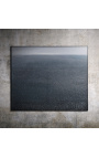 Samtida rektangulär målning "Perpetual Horizon - Petit Opus"