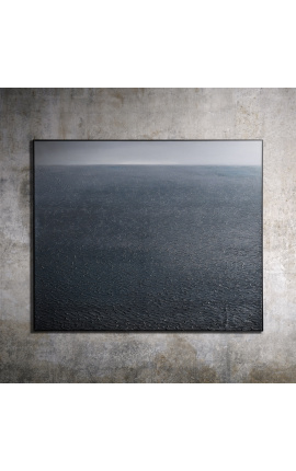 Sodobna pravokotna slika "Večni horizont - majhno delo"