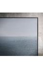 Grande pintura retangular contemporânea "Perpetual Horizon - Half Opus"