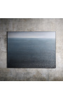 Stor samtida rektangulär målning "Perpetual Horizon - Demi Opus"
