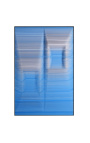 Tableau contemporain en 3d "Eureka" avec caisse en plexiglass
