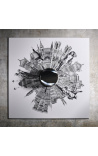 Stor moderne maleri i 3D-printing Klassisk liten planet - Stort format