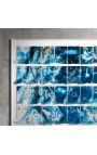 Kortárs 3d festmény "Üzenet egy üvegben - 1. verzió" plexiglass doboz