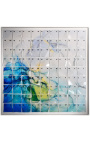Современная квадратная 3d картина "Пластика - полупрозрачный этюд 2"