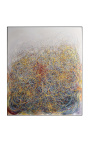 Pittura contemporanea "Se Pollock mi fosse stato detto - Grande formato" pittura acrilica