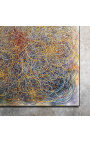 Nowoczesne malarstwo "Gdyby mi powiedziano Pollock - Duży format" akrylowe malowanie
