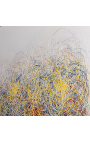 Tableau contemporain "Si Pollock m'était conté - Petit Format" peinture acrylique