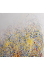 Moderne Malerei "Wenn Pollock mir gesagt wurde - Kleines Format" acryllackierung