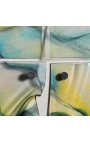 Contemporary square 3d painting "Plasticity - Translucent Study 2"