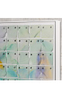 Tableau contemporain carré en 3d "Plasticité - Étude Translucide 1"