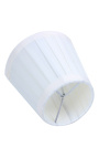 Witte clip-op lampshade voor muurlamp