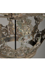 Velika okrasna cesarska krona iz kovine v videzu bakra