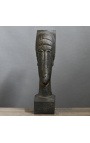 Σκουλτούρα "Τιμή για τον Modigliani" Το πρόσωπο της γυναίκας - Μαύρο - 13 - 1