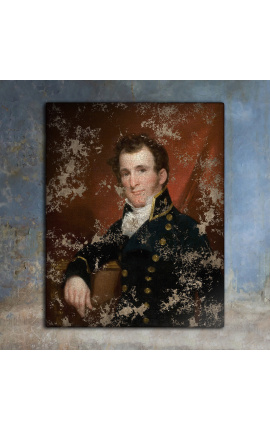 Schilderij "Portret van William Sinclair" - John Wesley Jarvis